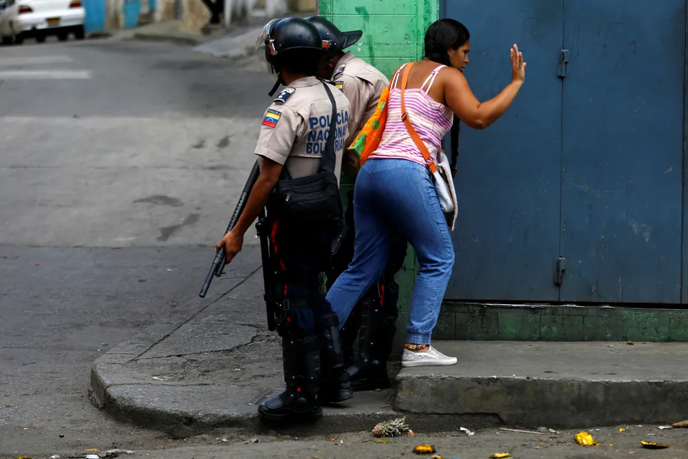 Food Shortage Protests In Venezuela