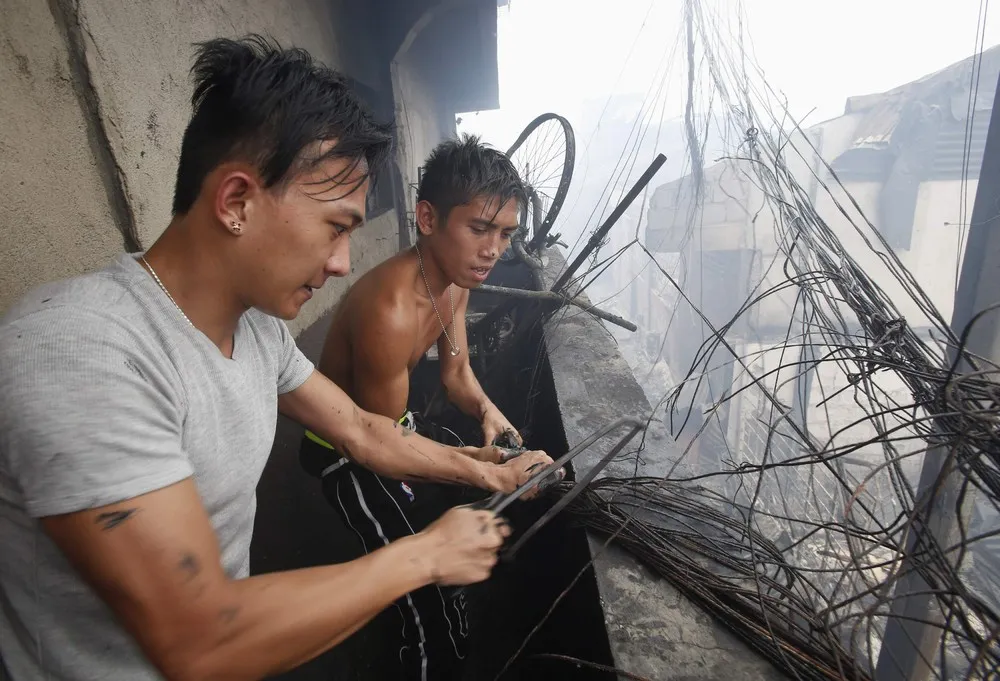 Quezon City Fire Massive Blaze In Qc Philippines