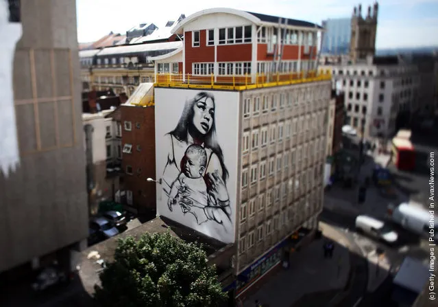 UK's largest graffitti street art project in Bristol