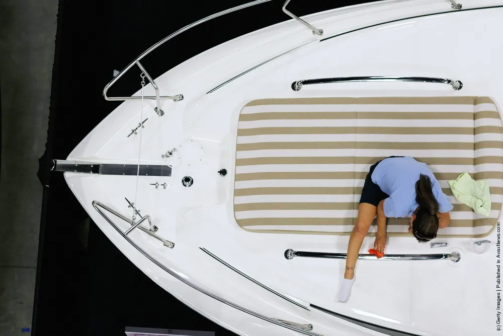 Boat Show Prepares To Open In Miami Beach