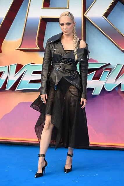 French actress and model Pom Klementieff attends the UK Gala screening of “Thor: Love and Thunder” on July 05, 2022 in London, England. (Photo by Samir Hussein/Samir Hussein/WireImage)