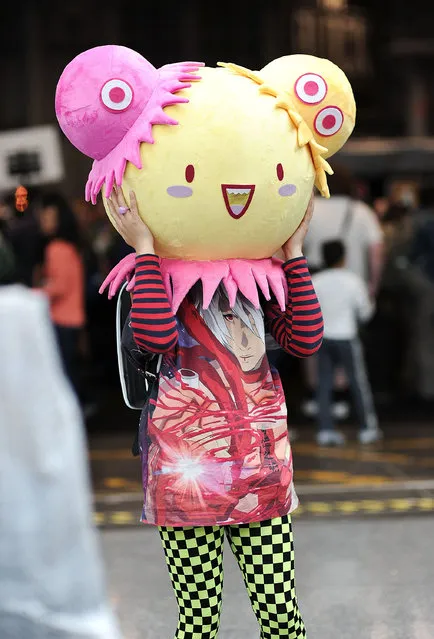 A general view of atmosphere during the 2014 New York Comic Con at Jacob Javitz Center on October 9, 2014 in New York City. (Photo by Daniel Zuchnik/Getty Images)