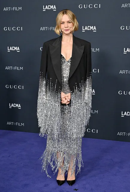 English actres Carey Mulligan attends the 11th Annual LACMA Art + Film Gala at Los Angeles County Museum of Art on November 05, 2022 in Los Angeles, California. (Photo by Axelle/Bauer-Griffin/FilmMagic)