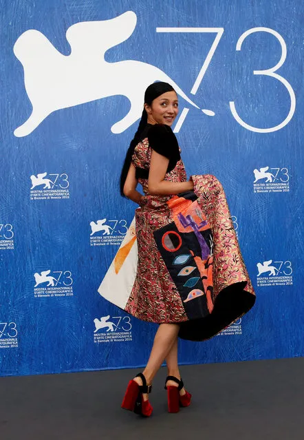 Actress Hikari Mitsushima attends the photocall for the movie “Gukoroku” at the 73rd Venice Film Festival in Venice, Italy September 6, 2016. (Photo by Alessandro Bianchi/Reuters)