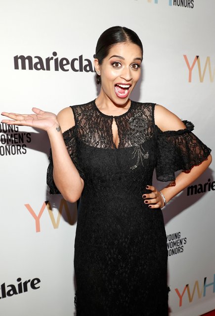 Comedian Lilly Singh attends Marie Claire Young Women's Honors presented by Clinique at Marina del Rey Marriott on November 19, 2016 in Marina del Rey, California. (Photo by Rich Polk/Getty Images for Young Women's Honors )