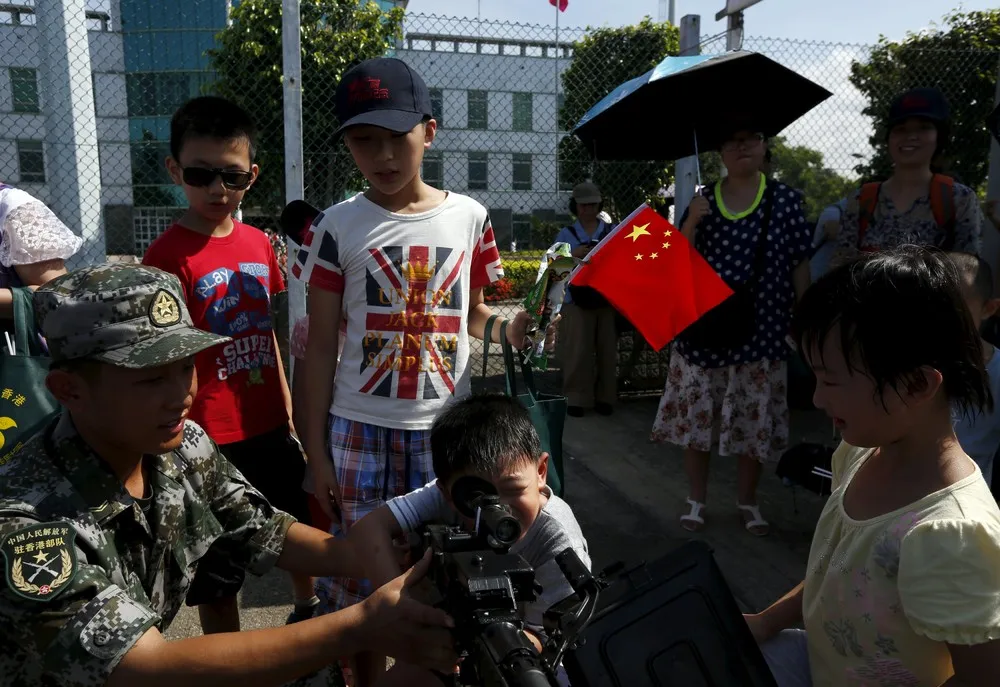 The 18th Anniversary of Hong Kong's Handover from Britain to Chinese Sovereignty
