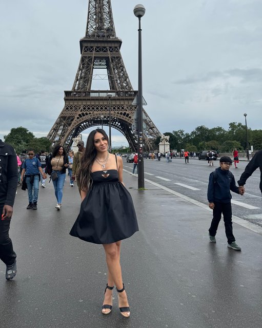 American TV personality Melissa Gorga touches down in Paris in the last decade of May 2024. (Photo by melissagorga/Instagram)
