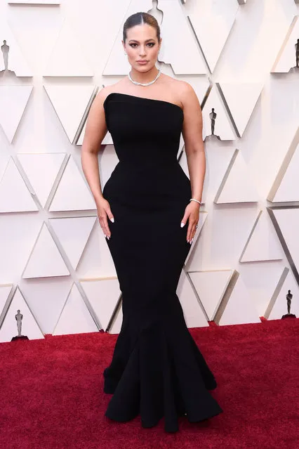 Model Ashley Graham arrives at the 91st Annual Academy Awards at Hollywood and Highland on February 24, 2019 in Hollywood, California. (Photo by David Fisher/Rex Features/Shutterstock)