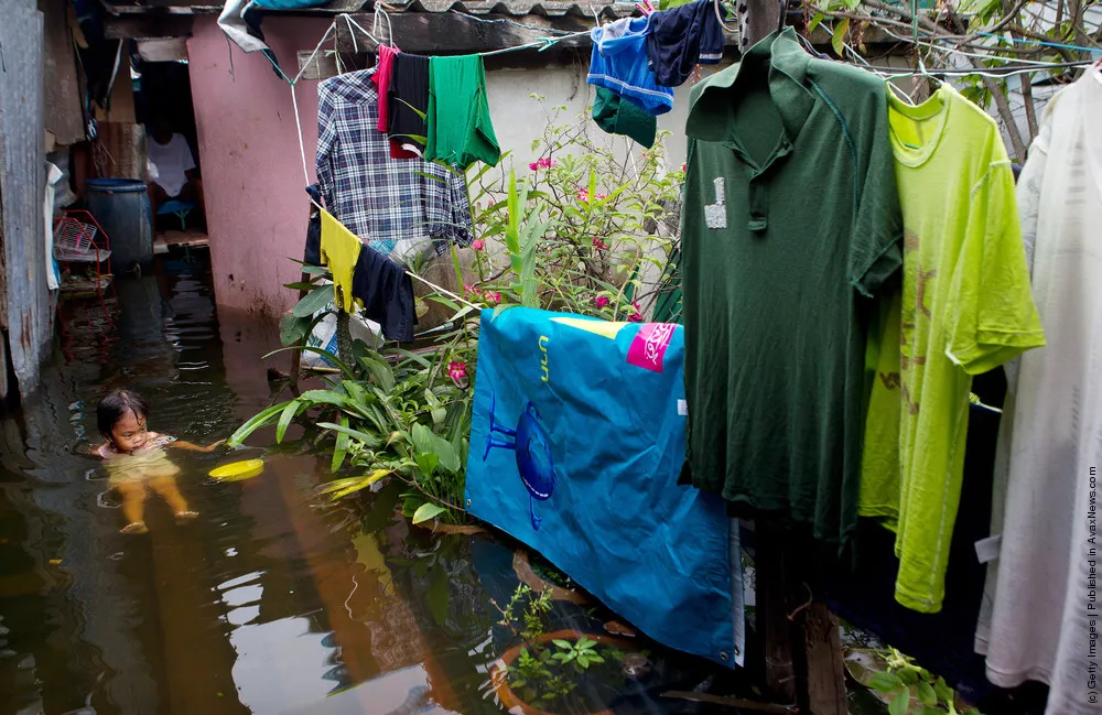 Flooding Threatens Downtown Bangkok