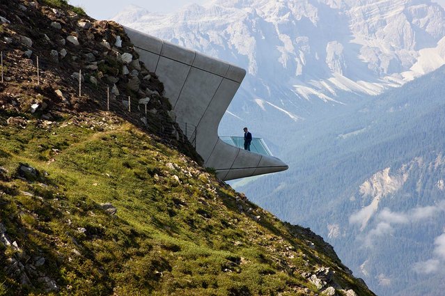 Museum In the Dolomites By Zaha Hadid