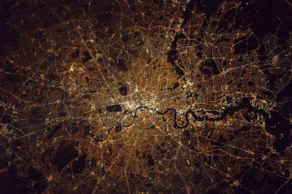 View From Space by Astronaut Tim Peake