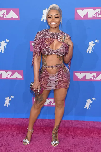 American model Blac Chyna attends the 2018 MTV Video Music Awards at Radio City Music Hall on August 20, 2018 in New York City. (Photo by Jamie McCarthy/Getty Images)