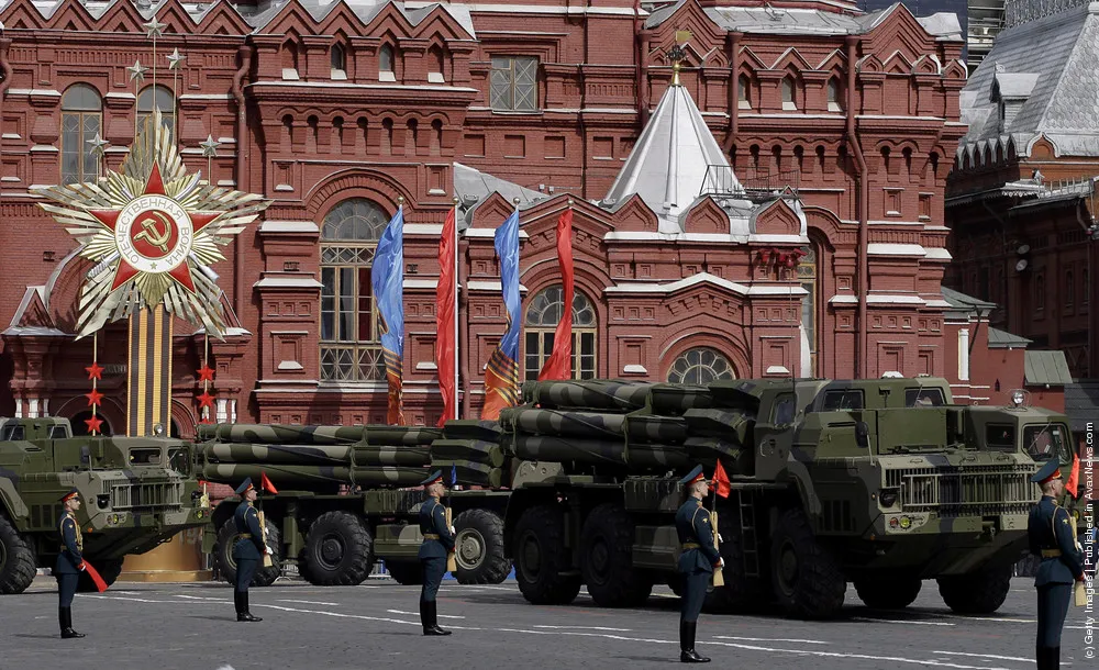 Moscow's Annual Victory Parade In Red Square 2005-2009