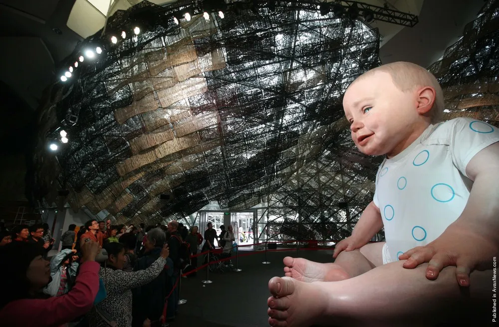 The Electronically Animated Giant Baby “Miguelin”