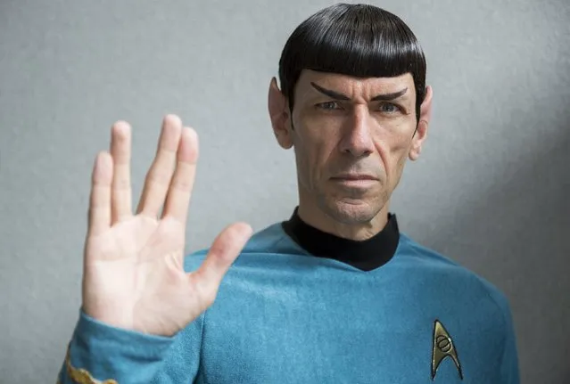 An impersonator poses in costume as the character Mr Spock from the science fiction series “Star Trek” at the London Film and Comic-Con in London, Britain July 17, 2015. (Photo by Neil Hall/Reuters)
