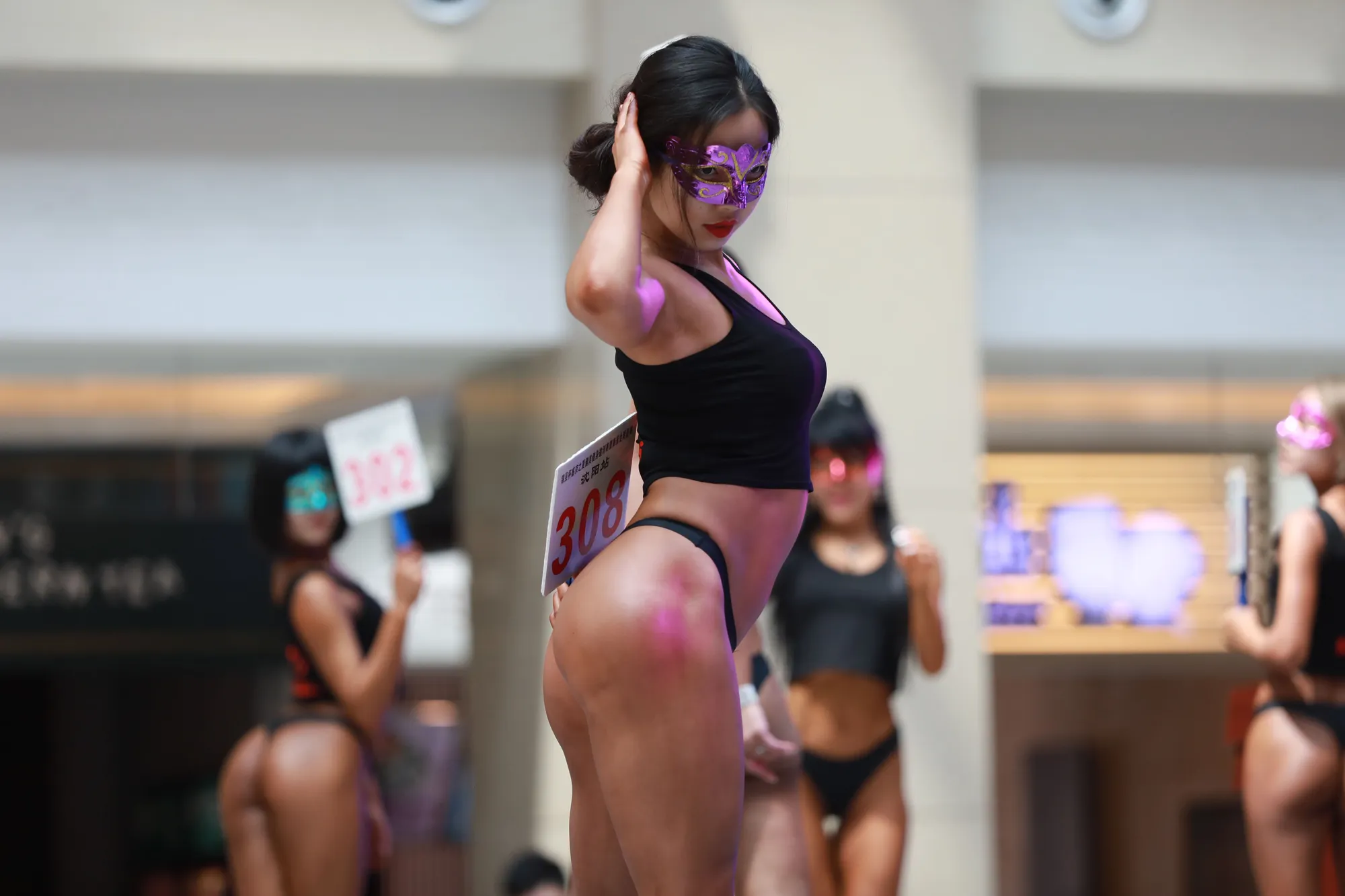 China's Take on the Miss Bum Bum Contest.