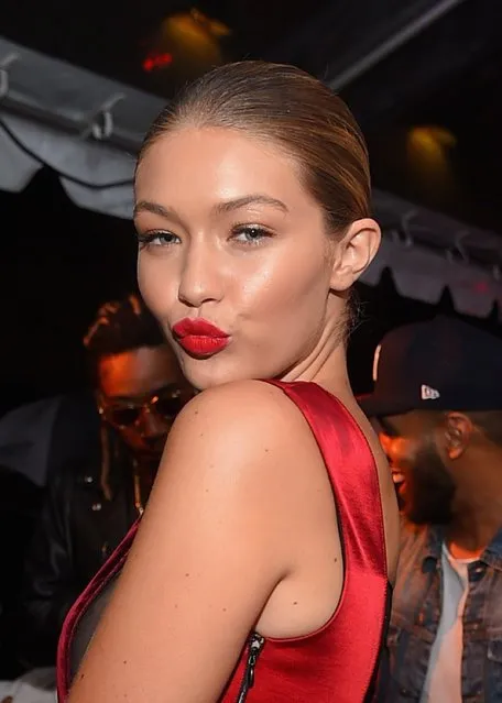 Gigi Hadid attends the Rihanna Party at The New York Edition on September 10, 2015 in New York City. (Photo by Michael Loccisano/Getty Images for EDITION)