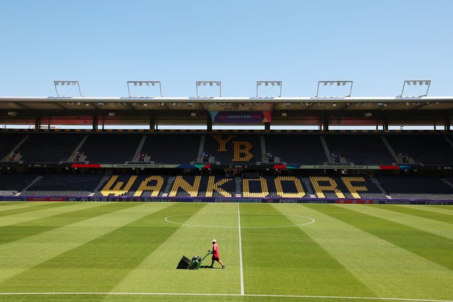 General view inside Stadion Wankdorf ahead of the UEFA Women's EURO 2025 on July 02, 2025 in Bern, Switzerland. (Photo by Fran Santiago – UEFA/UEFA via Getty Images)