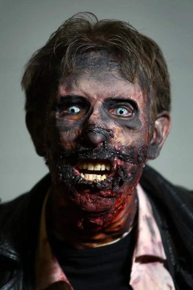 Enthusiasts Enjoy The Exhibits at Super Comic Convention in London