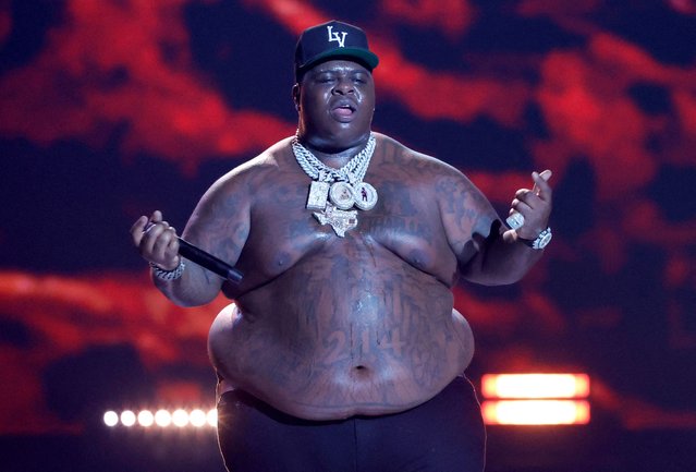 BigXthaPlug performs during the first day of the iHeartRadio Music Festival at T-Mobile Arena in Las Vegas, Nevada, U.S. September 19, 2025. (Photo by Steve Marcus/Reuters)