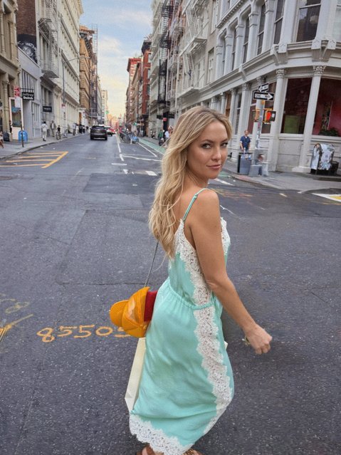 Nothing says effortless chic like actress Kate Hudson’s breezy dress moment in Manhattan in the first decade of October 2025. (Photo by katehudson/Instagram)