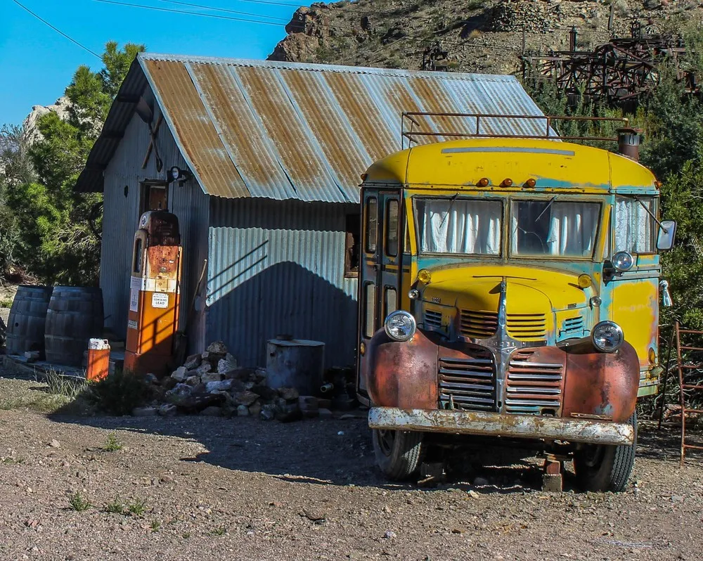 Inside the Nevada Ghost Town