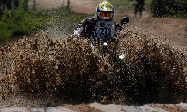 Dakar Rally, 2017 Paraguay-Bolivia-Argentina Dakar rally, 39th Dakar Edition, First stage from Asuncion, Paraguay to Resistencia, Argentina on January 2, 2017. Daniel Mazzuco of  Argentina rides his Can-Am. (Photo by Ricardo Moraes/Reuters)