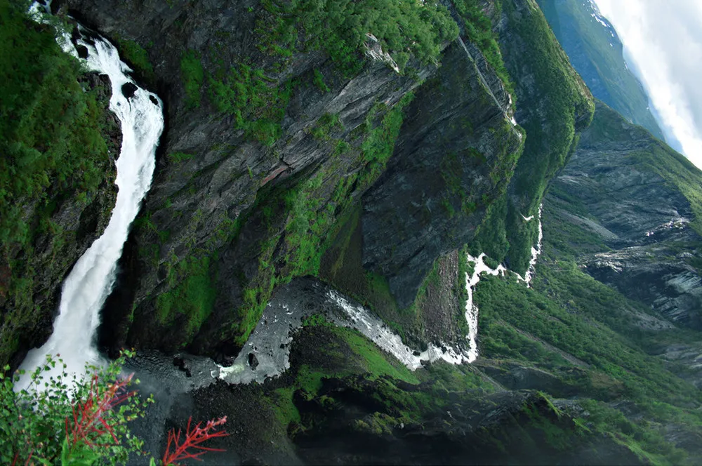 Voringfossen Waterfall in Norway
