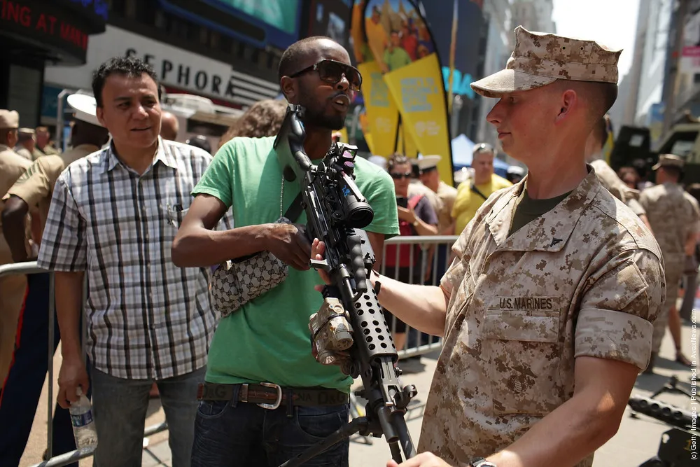 U.S. Military Comes To New York For Fleet Week