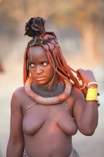 Himba Beauty Girl. Photo by Julien Lagarde