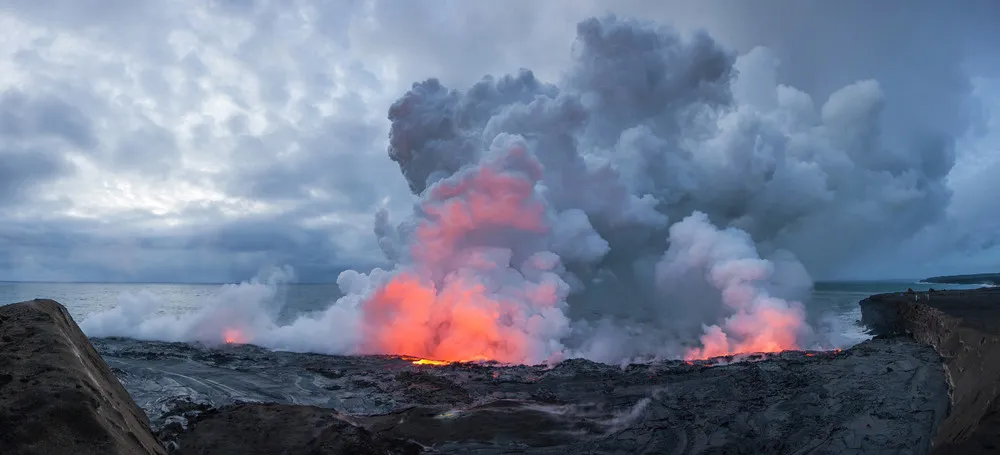 Explosive Volcano Panoramas