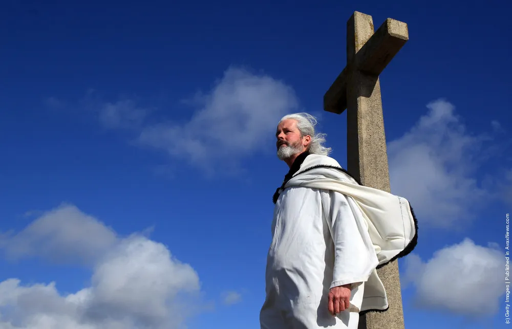 Locals Celebrate St. Piran's Day in Perranporth