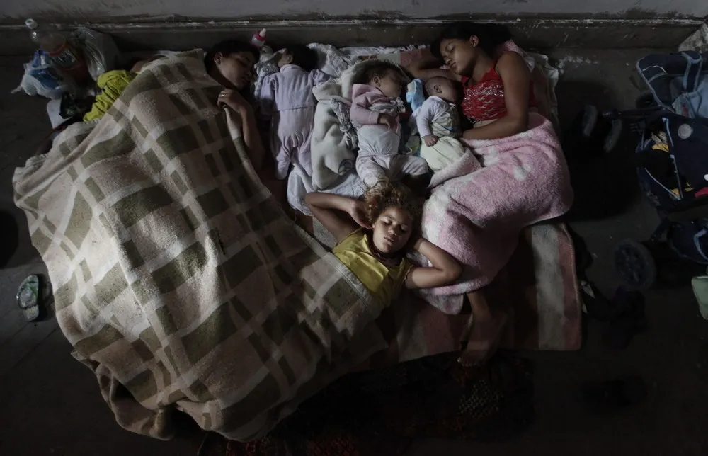 Daily Life In Brazil: Members of Brazil's Roofless Movement Find Shelter in Vacant Buildings