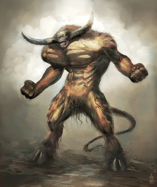 Awesome Zodiac Monsters By Damon Hellandbrand