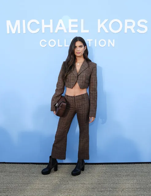 Sara Sampaio attends the Michael Kors Collection Spring 2020 Runway Show on September 11, 2019 in Brooklyn City. (Photo by Lawrence Busacca/Getty Images for Michael Kors)