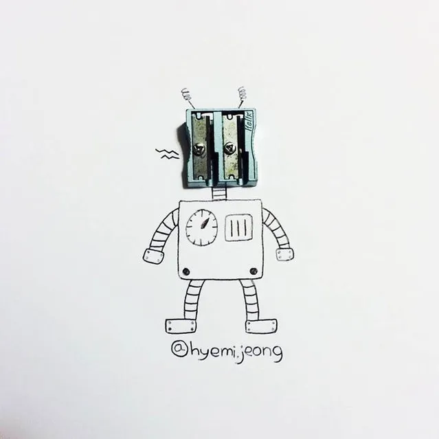 Illustrations From Everyday Objects By Hyemi Jeong Part 3