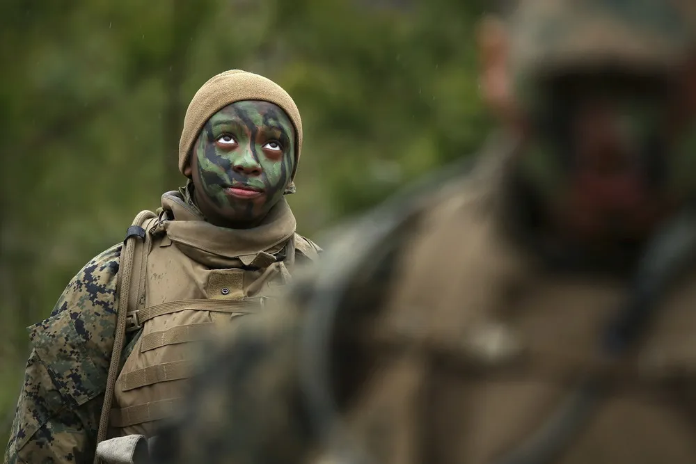 Female Marines Participate