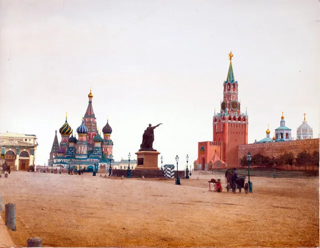 “Red Square, Moscow, Russia” by F. Daziaro, ca. 1870. (Photo courtesy of The Metropolitan Museum of Art)