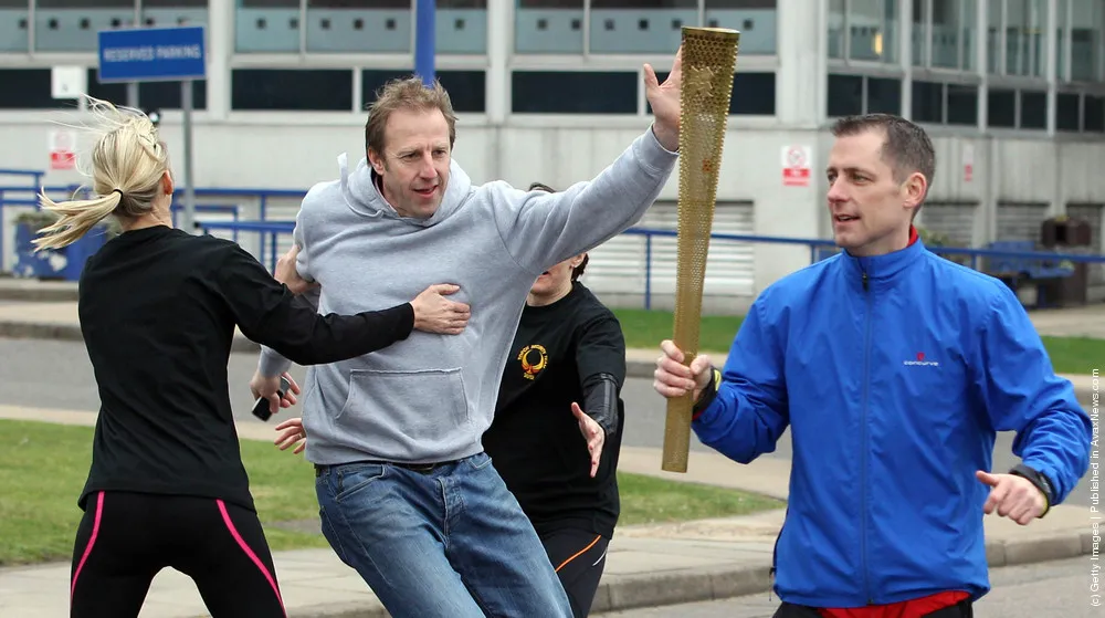 Olympic Torch Security Team Training Session