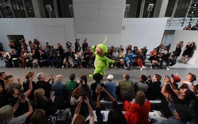 An alternative view of 'Bobby Abley's' runway show during the London Fashion Week Men's June 2017 collections on June 12, 2017 in London, England. (Photo by Stuart C. Wilson/Getty Images)