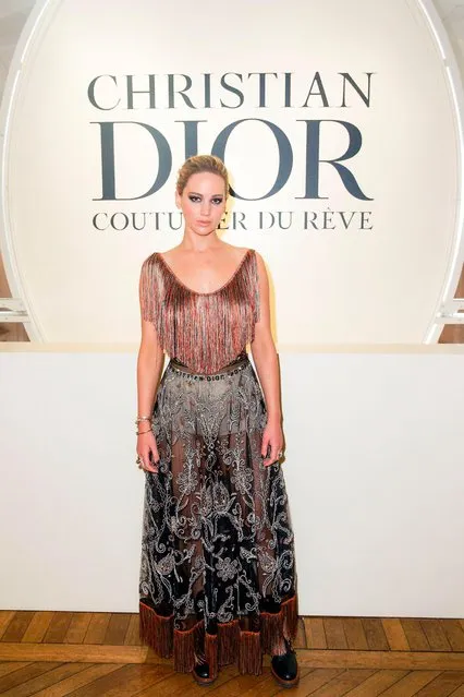 Jennifer Lawrence attends “Christian Dior, couturier du reve” Exhibition Launch celebrating 70 years of creation at Musee Des Arts Decoratifs on July 3, 2017 in Paris, France. (Photo by Antonio de Moraes Barros Filho/WireImage)