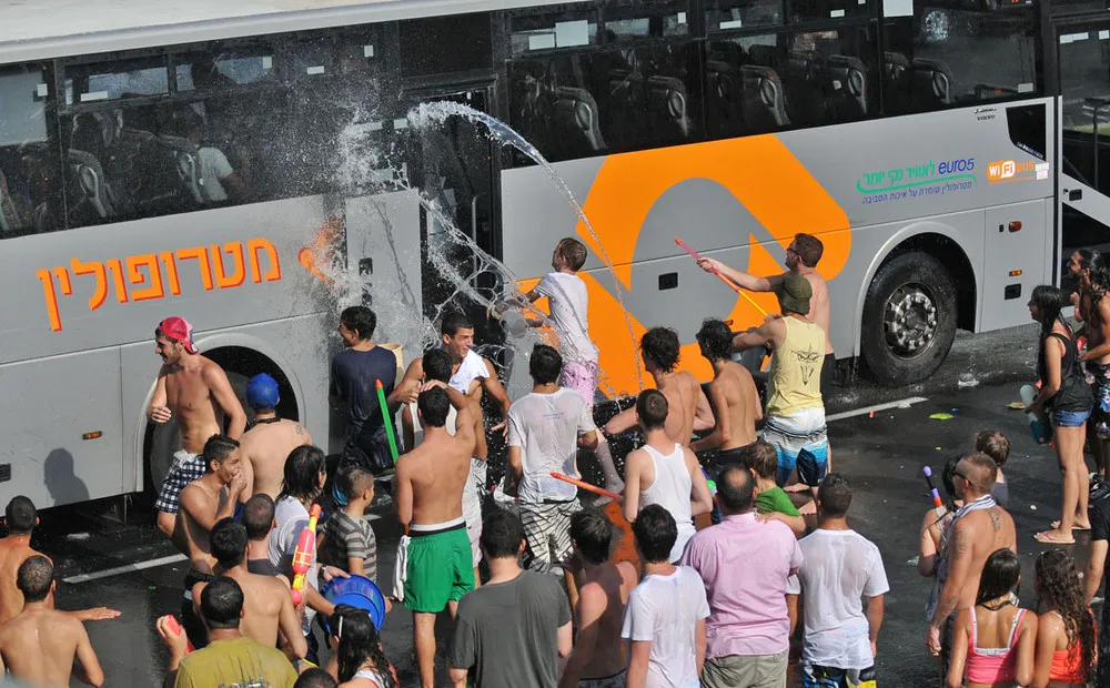 Water War in Tel-Aviv 2012