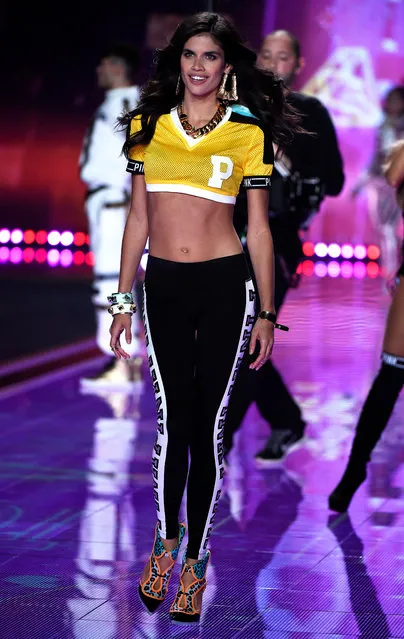 Model Sara Sampaio walks the runway at the annual Victoria's Secret fashion show at Earls Court on December 2, 2014 in London, England. (Photo by Pascal Le Segretain/Getty Images)