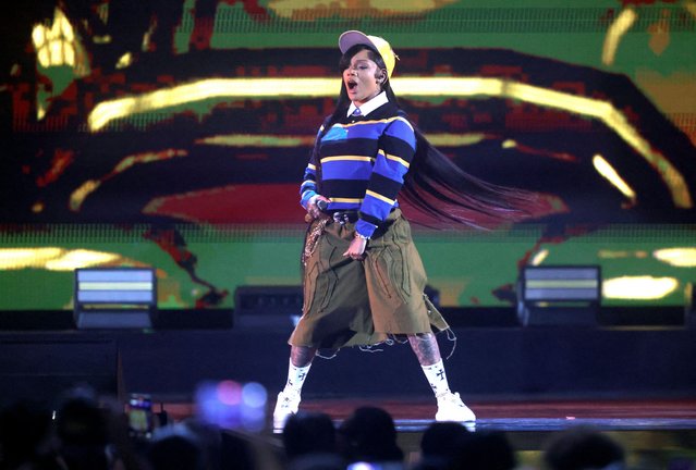 GloRilla performs during the first day of the iHeartRadio Music Festival at T-Mobile Arena in Las Vegas, Nevada, U.S. September 19, 2025. (Photo by Steve Marcus/Reuters)