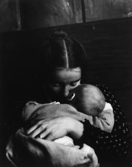 "Mother and Child," by American photographer Nell Dorr, circa 1950. (Photo by Nell Dorr)