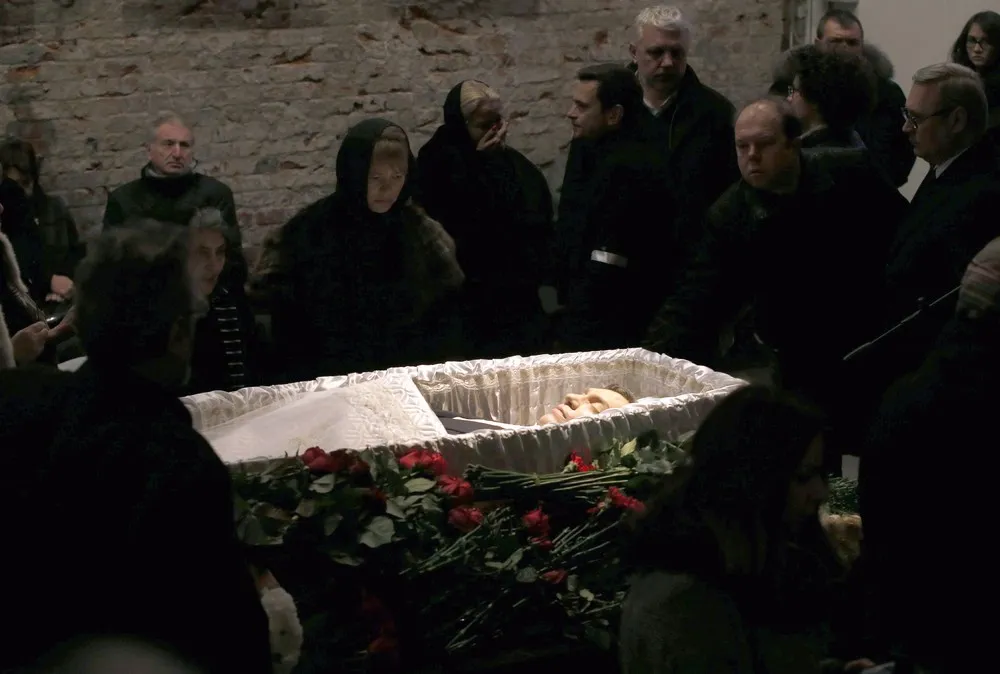 Boris Nemtsov Funeral in Moscow