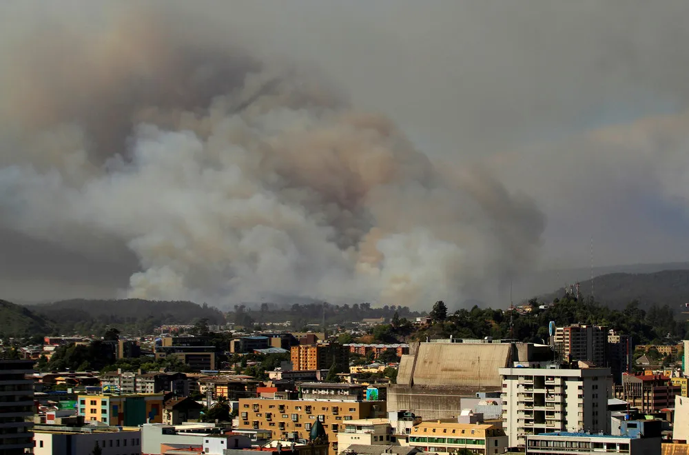 Worst Wildfires in Chile