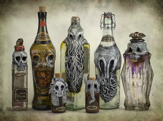 Creepy Bottles By FraterOrion