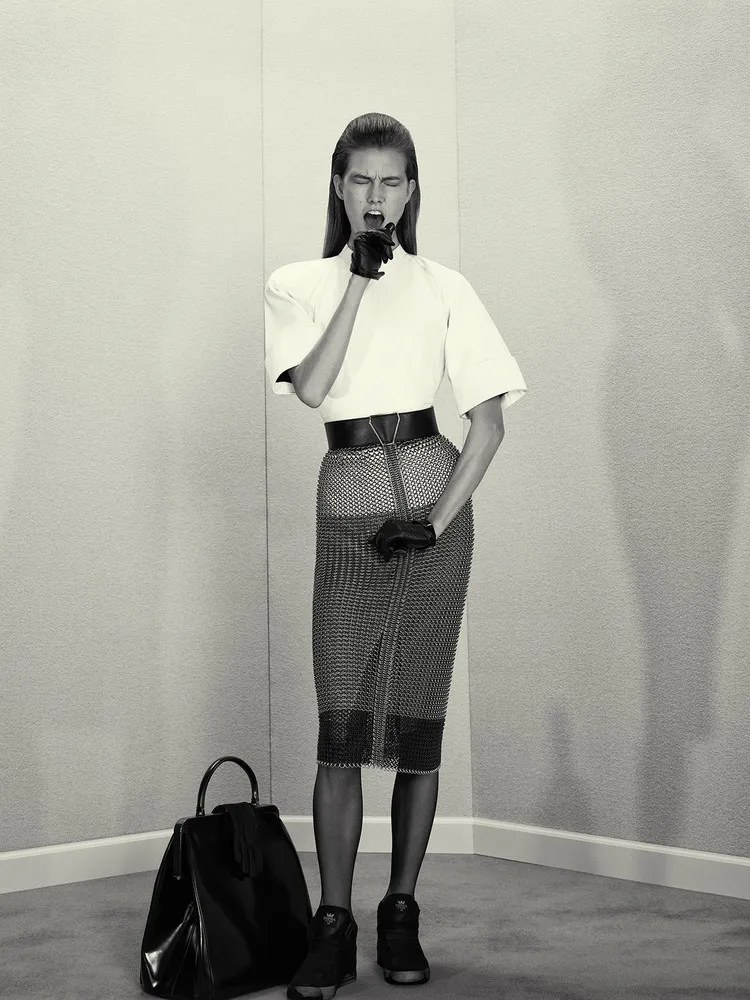 Karlie Kloss by Roe Ethridge for “Acne Paper” Fall 2012