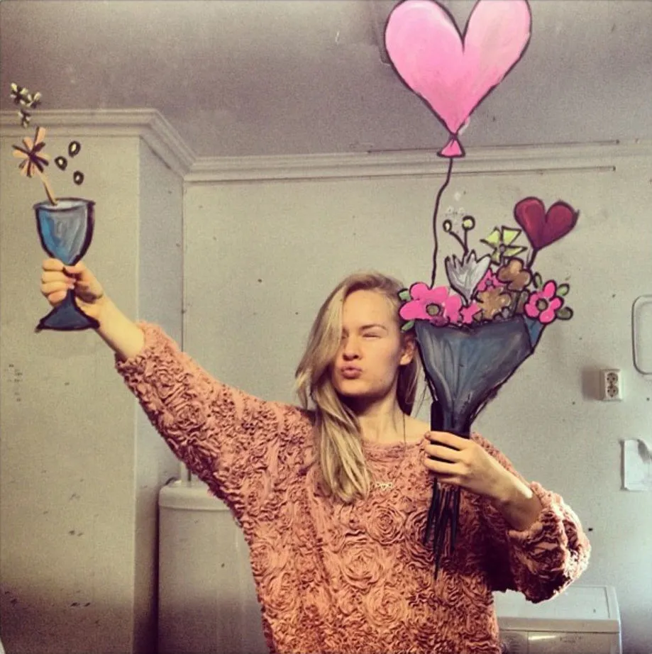 Funny Selfies by Helene Meldahl